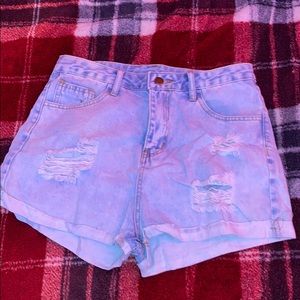 jean shorts
